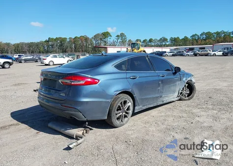 2019 Ford Fusion Sel from USA, damaged, VIN 3FA6P0CD2KR233780
